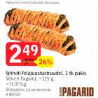 Allahindlus - Spinati-fetajuustustruudel, 2 tk pakis