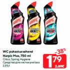 WC puhastusvahend
Harpic Max, 750 ml

