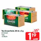 Tee Greenfield, 25 tk x 2 g

