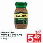 Lahustuv kohv
Krönung, Jacobs, 200 g
