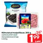 Külmutatud marjad Bauer, 300 g
