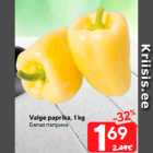 Valge paprika, 1 kg
