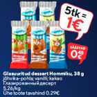 Glasuuritud dessert Hommiku, 38 g
