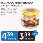 M.V.WOOL MARINEERITUD ANGERSÄGA 250 G