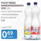 Allahindlus - VICHY FRESH KARBONISEERIMATA VESI 1,5 L