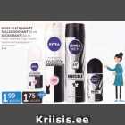 NIVEA BLASK&WHITE RULLDEODORANT 50  ml, DEODORANT 150 ml