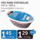 VIRU RAND VÜRTSIKILUD 430 G / 320 G