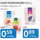 COOP PUDRUHELBED 500 G