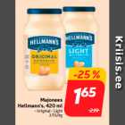 Majonees
Hellmann's, 420 ml