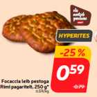 Allahindlus - Focaccia leib pestoga
Rimi pagaritelt, 250 g*