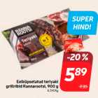 Eelküpsetatud teriyaki
grillribid Rannarootsi, 900 g