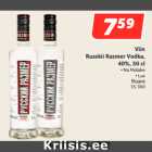 Allahindlus - Viin
Russkii Razmer Vodka,
40%, 50 cl
