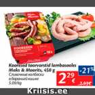 Allahindlus - Kooresed toorvorstid lambasooles Maks&Moorits, 450 g