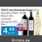 Tšilli GT vein Montemar Classic 0,75 l