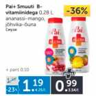 Allahindlus - Pai+ Smuuti B-vitamiinidega 0,28 l