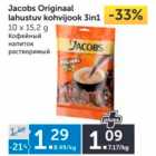 Allahindlus - Jacobs Originaal lahustuv kohvijook 3in1