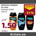 Allahindlus - Palmolive dušigeel
for men