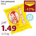 Allahindlus - Uvic pelmeenid
400 g