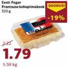 Allahindlus - Eesti Pagar
Prantsuse kohupiimakook
320 g