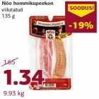 Allahindlus - Nõo hommikupeekon
viilutatud
135 g