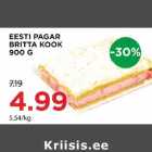 Allahindlus - EESTI PAGAR BRITTA KOOK 900 G