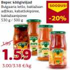 Bepec köögiviljad