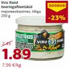 Allahindlus - Viru Rand
heeringafileetükid