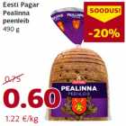 Eesti Pagar
Pealinna
peenleib
490 g