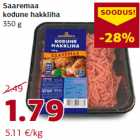 Saaremaa
kodune hakkliha
350 g