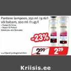 Allahindlus - Pantene šampoon, 250 ml
või balsam, 200 ml