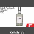 Allahindlus - Brändy Pure Brandy,
38%, 50 cl