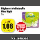 Allahindlus - Hügieeniside Naturella Ultra Night 7 tk