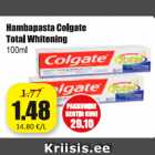 Allahindlus - Hambapasta Colgate Total Whitening 100 ml