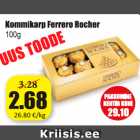 Allahindlus - Kommikarp Ferrero Rocher 100 g