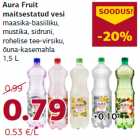 Allahindlus - Aura Fruit
maitsestatud vesi