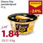 Allahindlus - Cheese Pop
juustukrõpsud
65 g