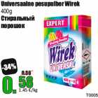 Allahindlus - Universaalne pesupulber Wirek
400g