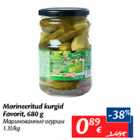 Allahindlus - Marineeritud kurgid Favorit, 680 g