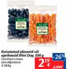 Allahindlus - Kuivatatud ploomid või aprikoosid Mini Day, 500 g