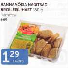 Allahindlus - RANNAMÕISA NAGITSAD BROILERILIHAST 350 G