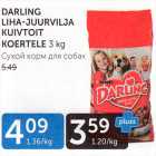 DARLING LIHA-JUURVILJA KUIVTOIT KOERTELE 3 KG