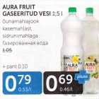 AURA FRUIT GASEERITUD VESI 1,1 L