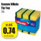 Allahindlus - Svamm Vileda Tip Top 3 tk