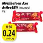 Allahindlus - Müslibatoon Axa Active&Fit 23 g