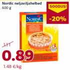 Allahindlus - Nordic neljaviljahelbed
600 g