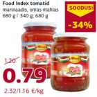 Allahindlus - Food Index tomatid