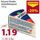 Allahindlus - Käserei Dorblu
sinihallitusjuust
100 g