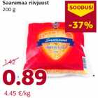 Saaremaa riivjuust
200 g