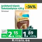 Allahindlus - Jyväshyvä küpsis Šokolaadipisar 420 g