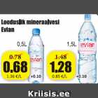 Allahindlus - Looduslik mineraalvesi Evian